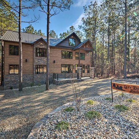 Broken Bow Lazy Dog Lodge With Hot Tub, Pool Table Exterior foto