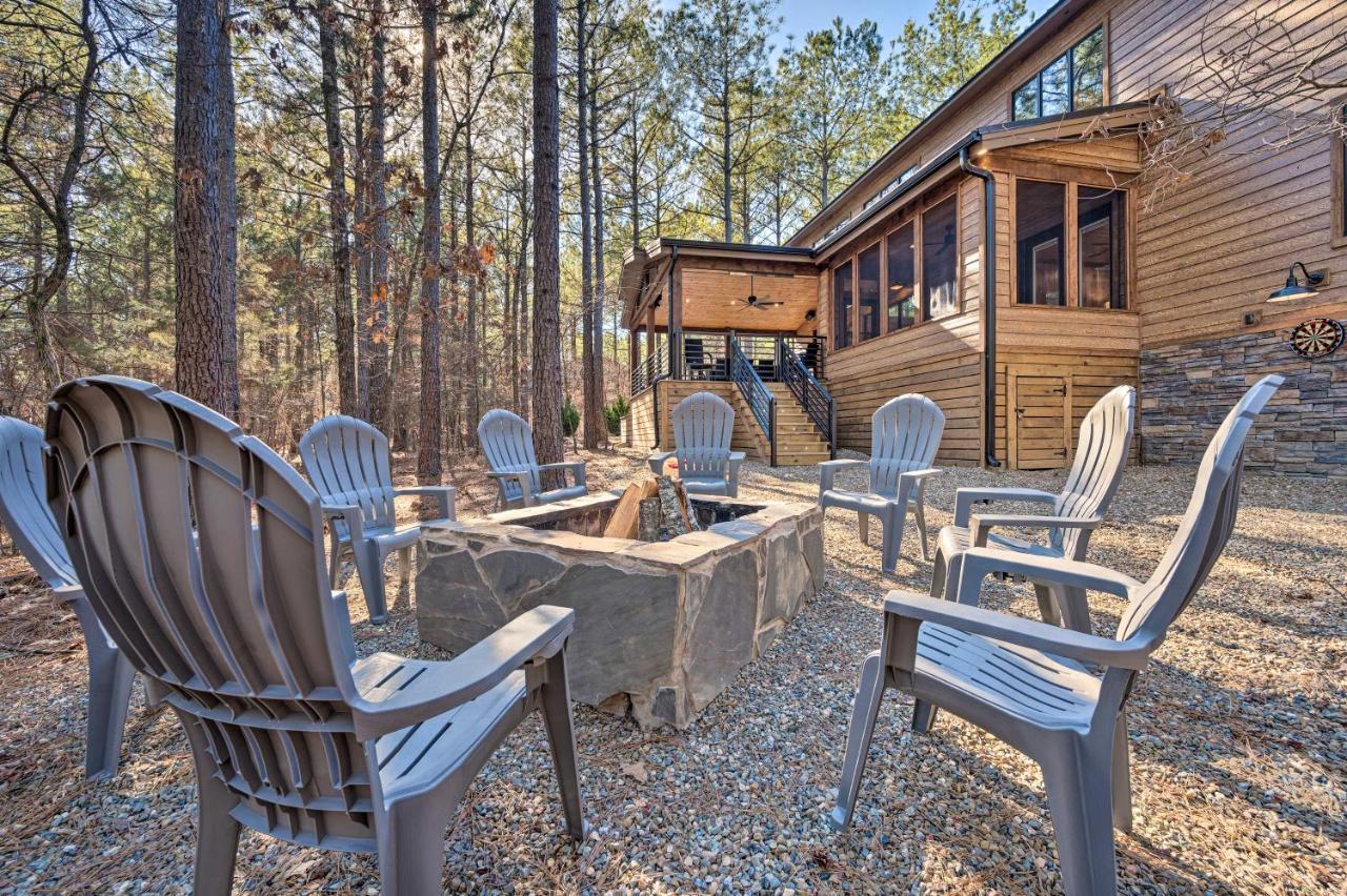 Broken Bow Lazy Dog Lodge With Hot Tub, Pool Table Exterior foto